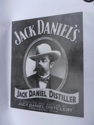 Jack Daniels Distiller Advertising Sign