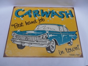 Car Wash Advertising Sign