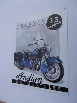 Indian Road Masters Retro Sign