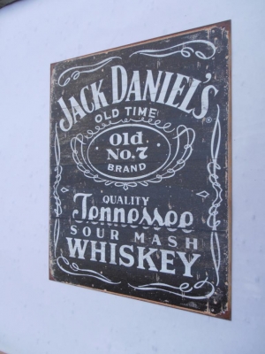 Jack Daniels Old No 7 Tin Sign