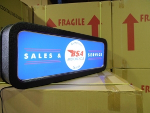 BSA Motorcycle Co Feature Light Box